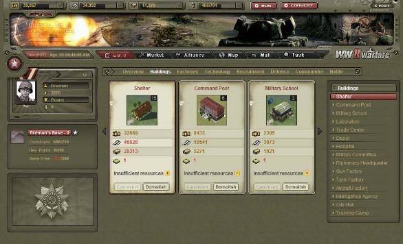 WWII Warfare mmorpg gr�tis