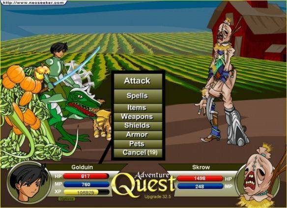 Adventure Quest mmorpg grtis