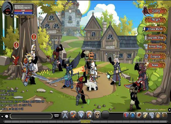 Adventure Quest Worlds mmorpg grtis