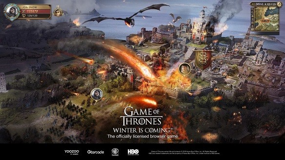 Game of Thrones Winter is Coming mmorpg grátis