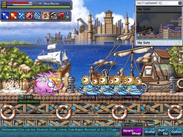 MapleStory mmorpg grtis